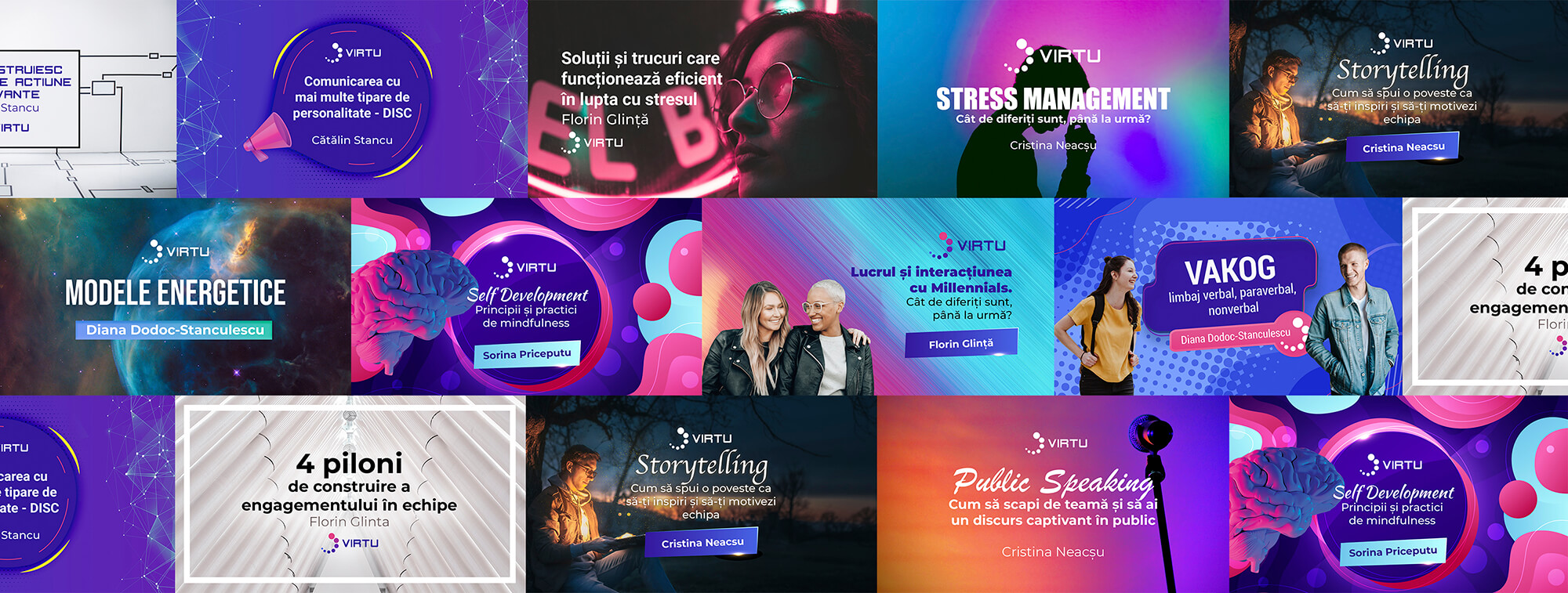 Virtu courses banner