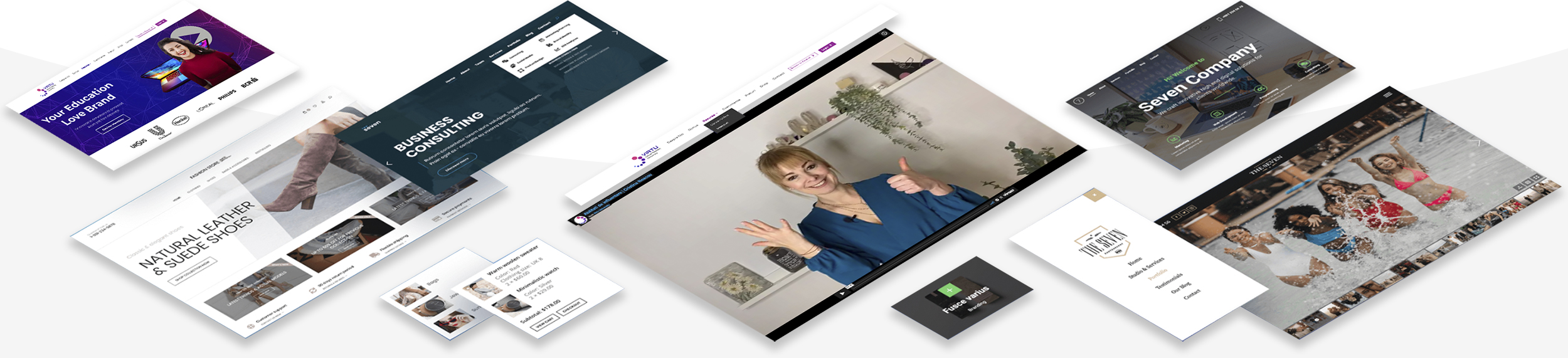 Virtu courses mockup
